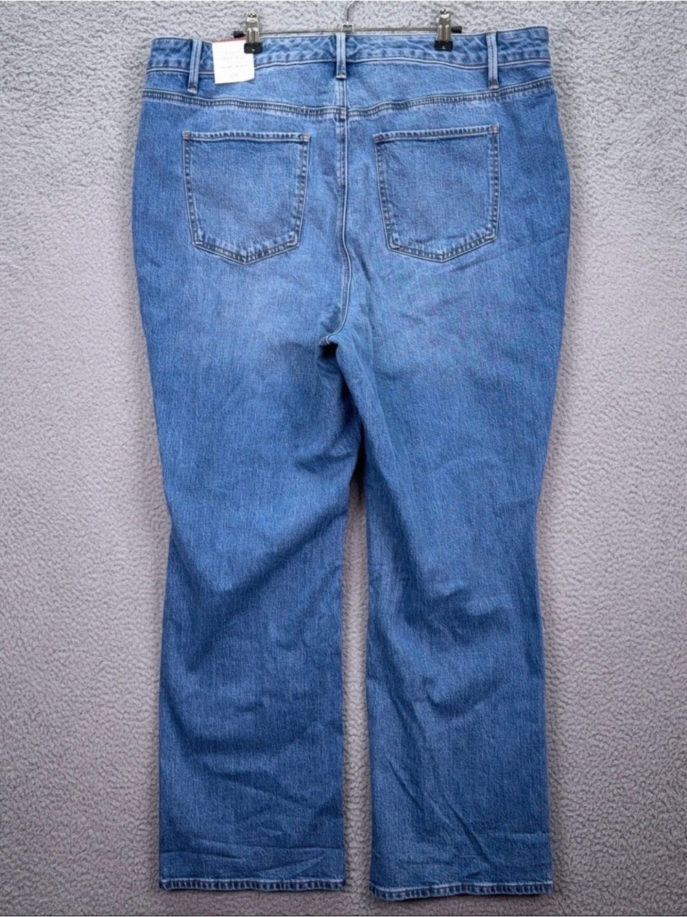 Talbots Jeans Womens 18W Blue Barely Boot Curvy High Waist Sutton Wash BNWT - Picture 2 of 7